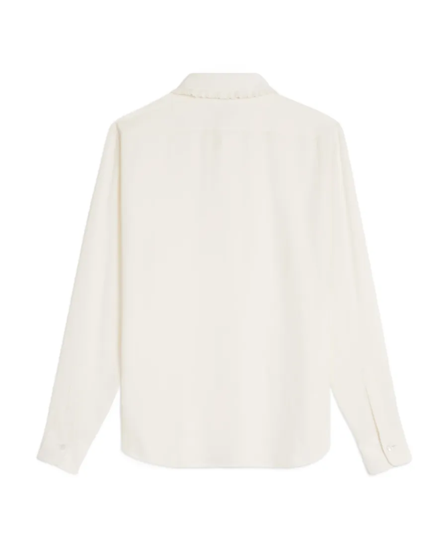 Loose Shirt In Silk Crepe