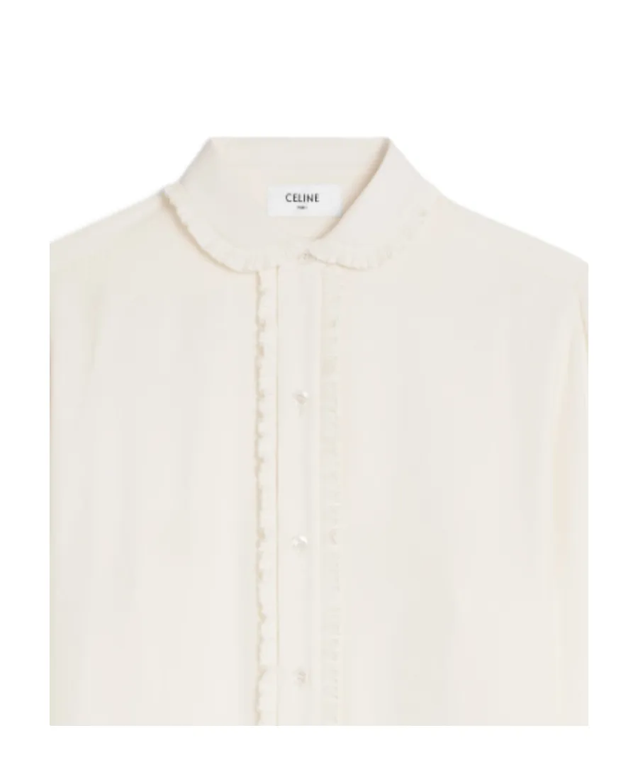Loose Shirt In Silk Crepe