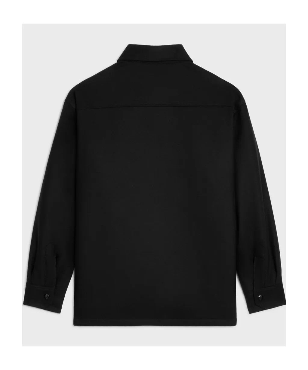 Overshirt In Cashmere Flannel