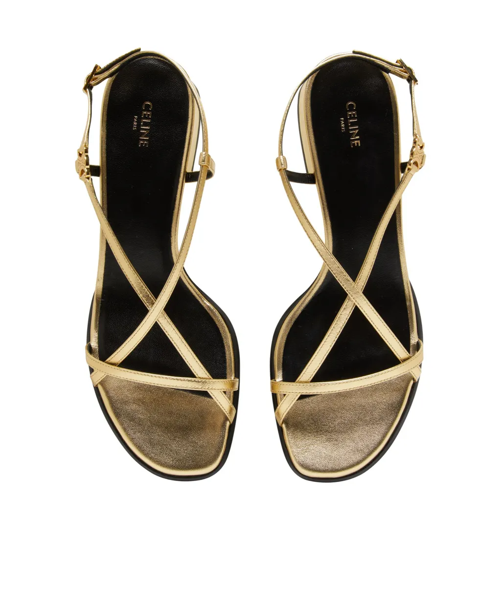 Clemence Buckle High-Heeled Sandals