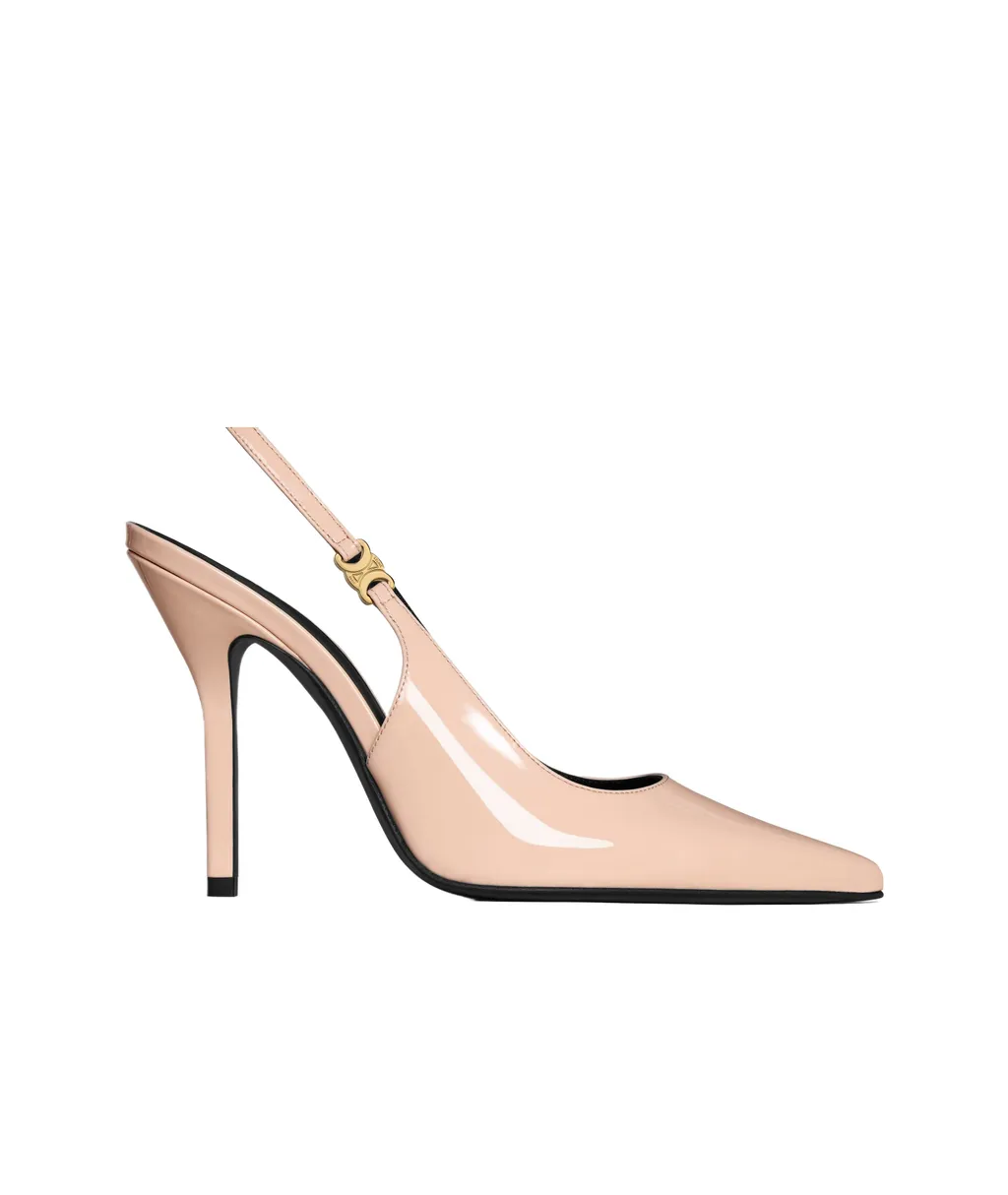 Judy Triomphe Stiletto Pump In Patent Calfskin