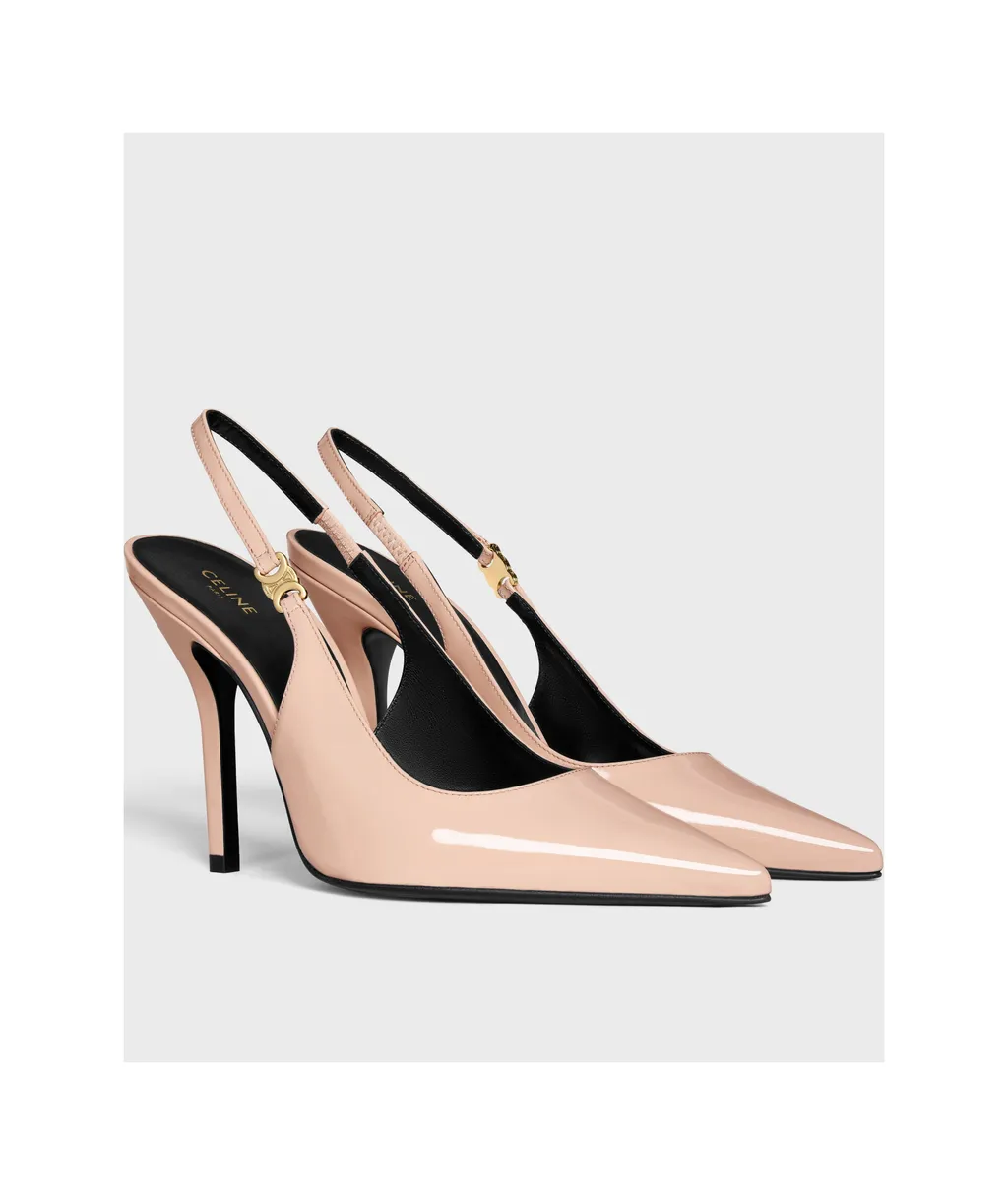 Judy Triomphe Stiletto Pump In Patent Calfskin