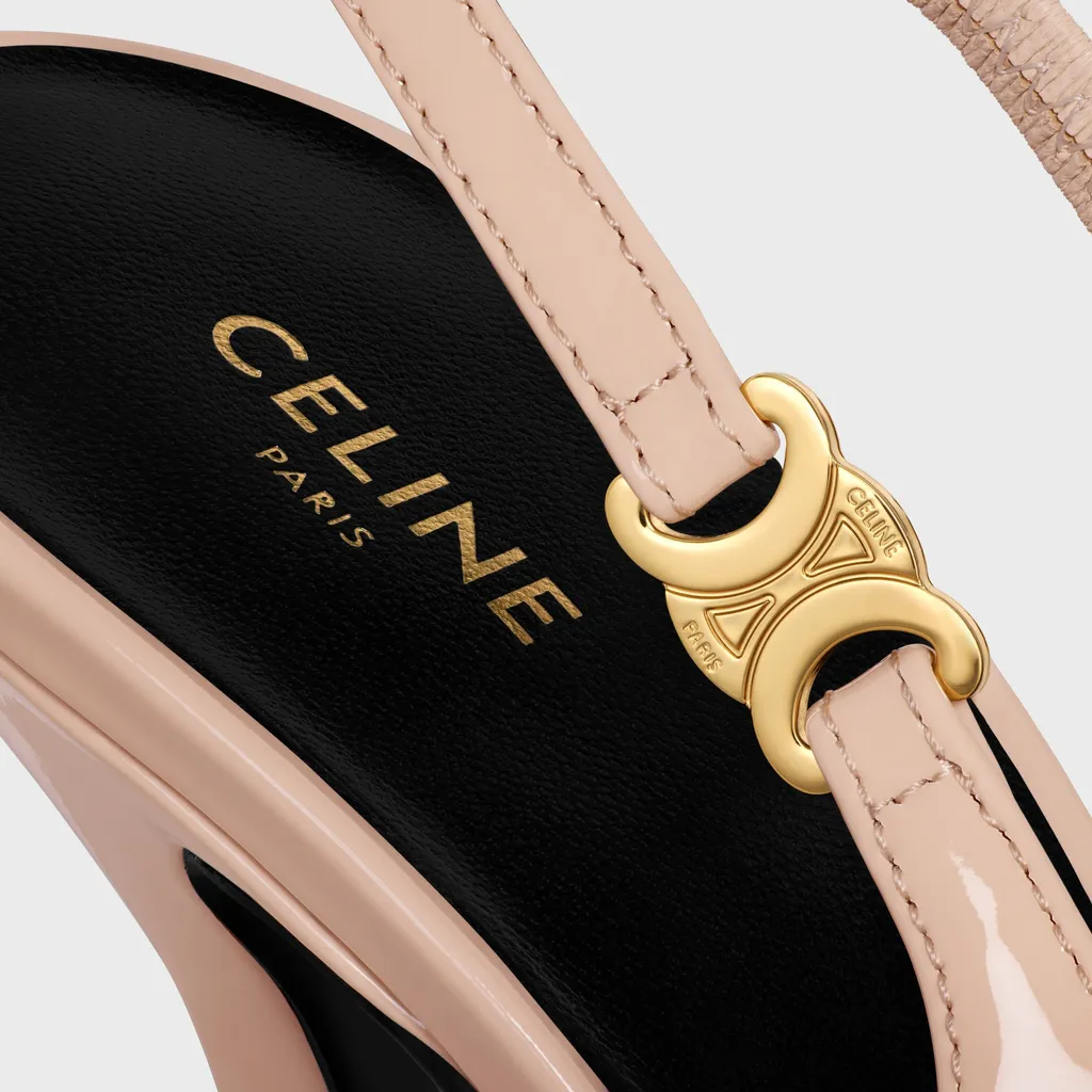 Judy Triomphe Stiletto Pump In Patent Calfskin
