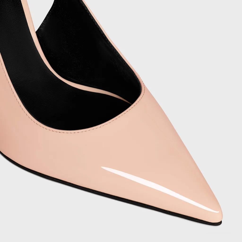 Judy Triomphe Stiletto Pump In Patent Calfskin