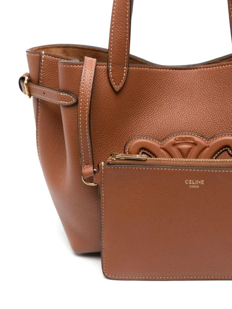 Mini Cabas Anais Cuir Triomphe Grained Calfskin