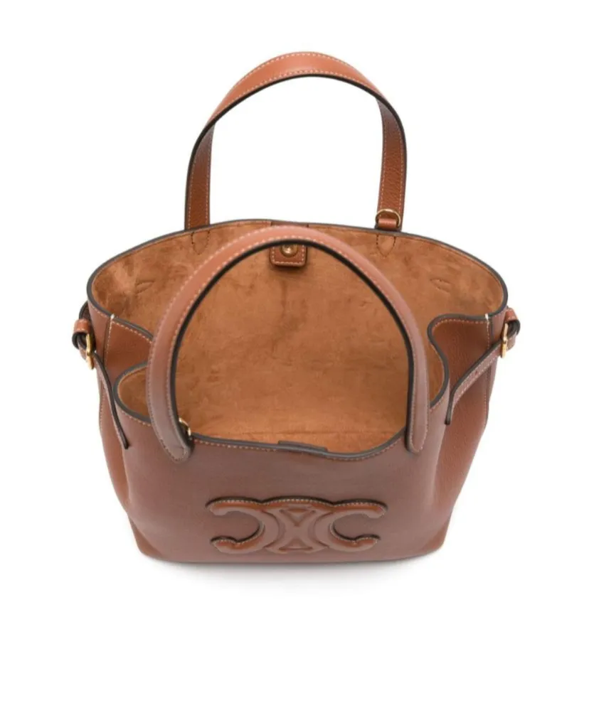 Mini Cabas Anais Cuir Triomphe Grained Calfskin
