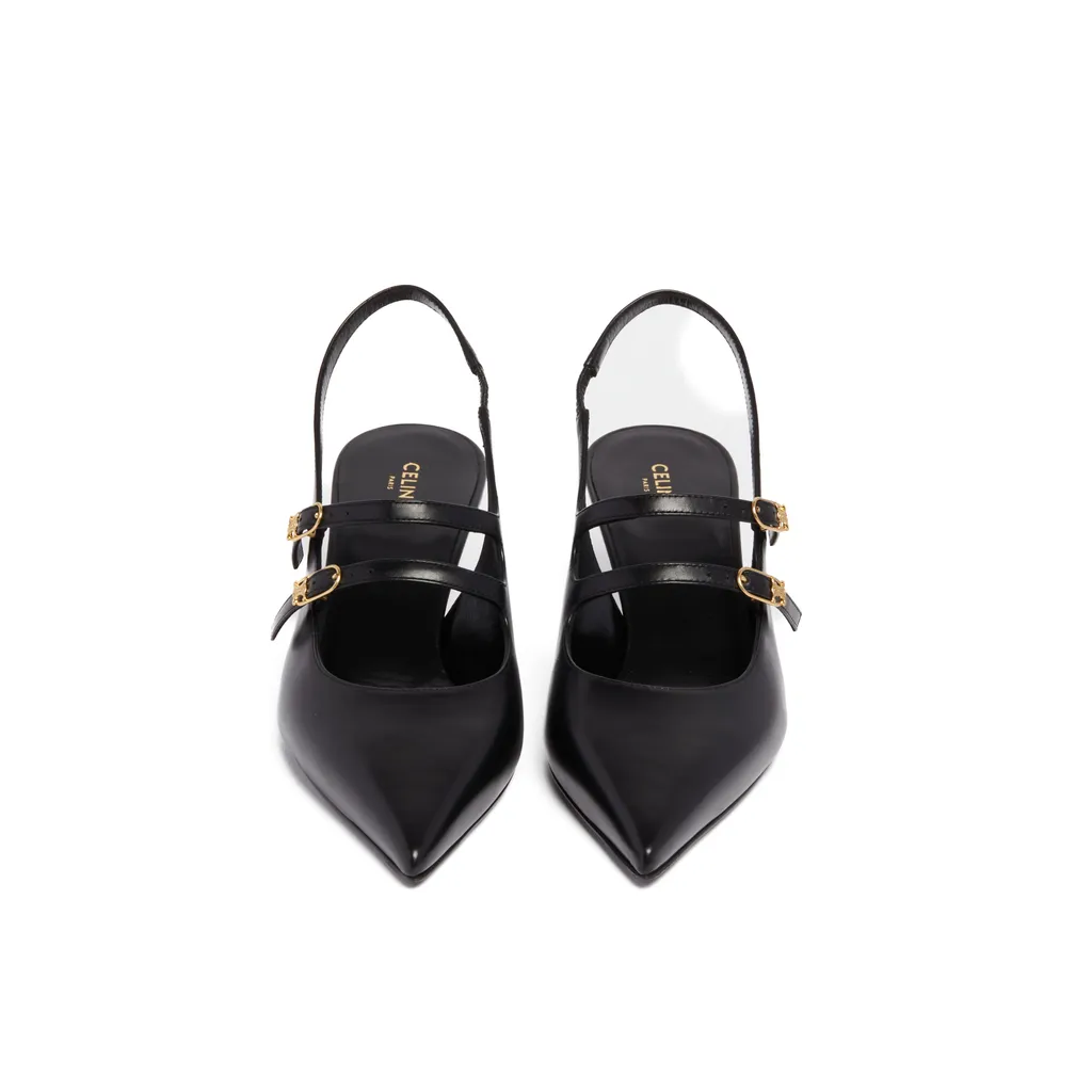 Pointed Slingback Sandals