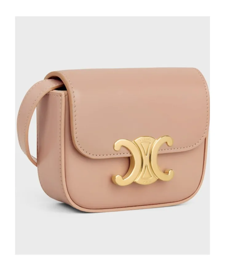 Mini Claude Shiny Calfskin
