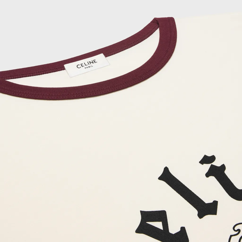 Blason Regular T-Shirt In Cotton Jersey