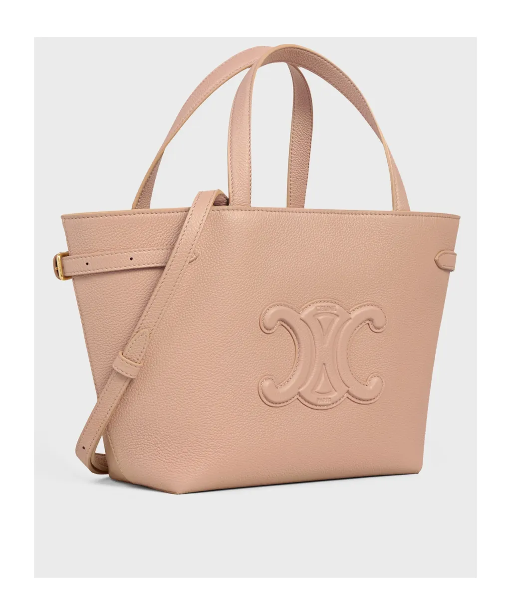 Mini Cabas Anais Cuir Triomphe In Grained Calfskin