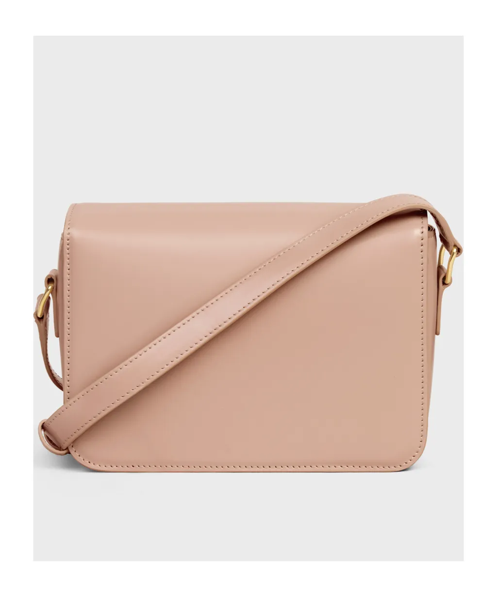 Teen Triomphe Bag In Shiny Calfskin