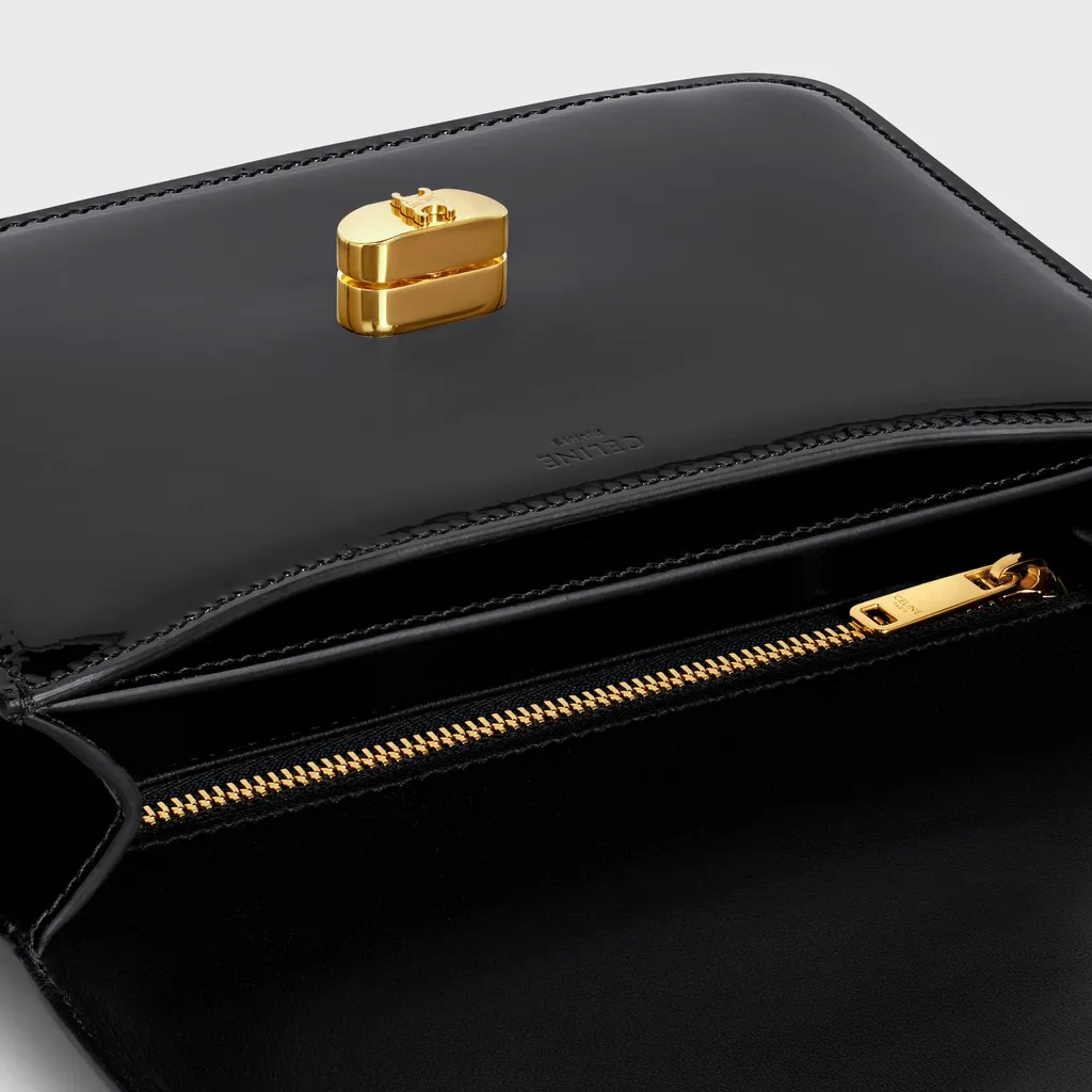 Teen Celine Josephine Bag In Patent Calfskin