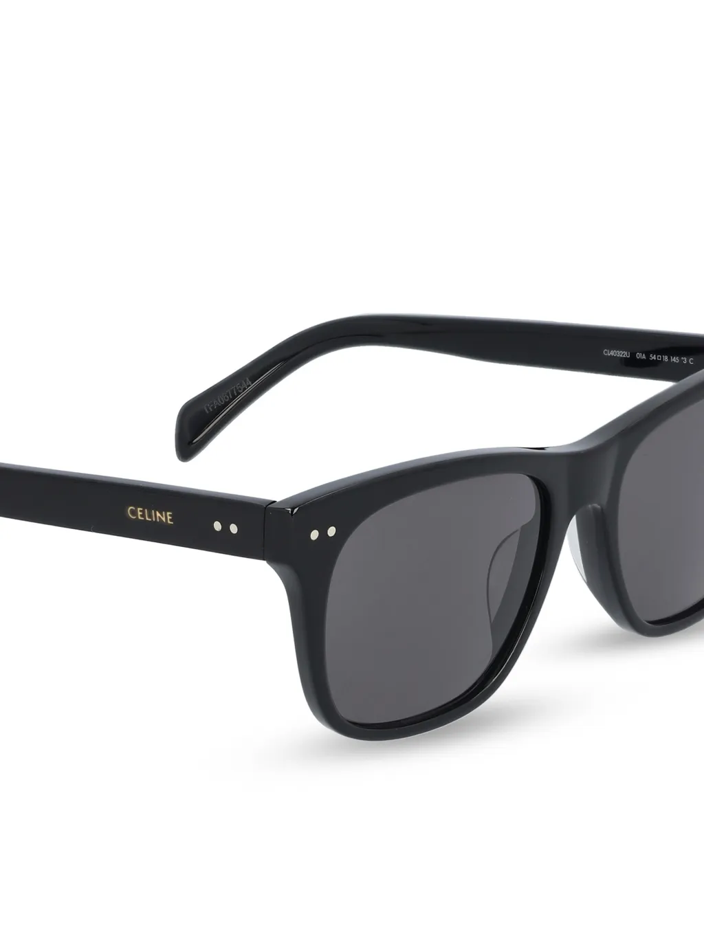 Black Frame 59 Sunglasses