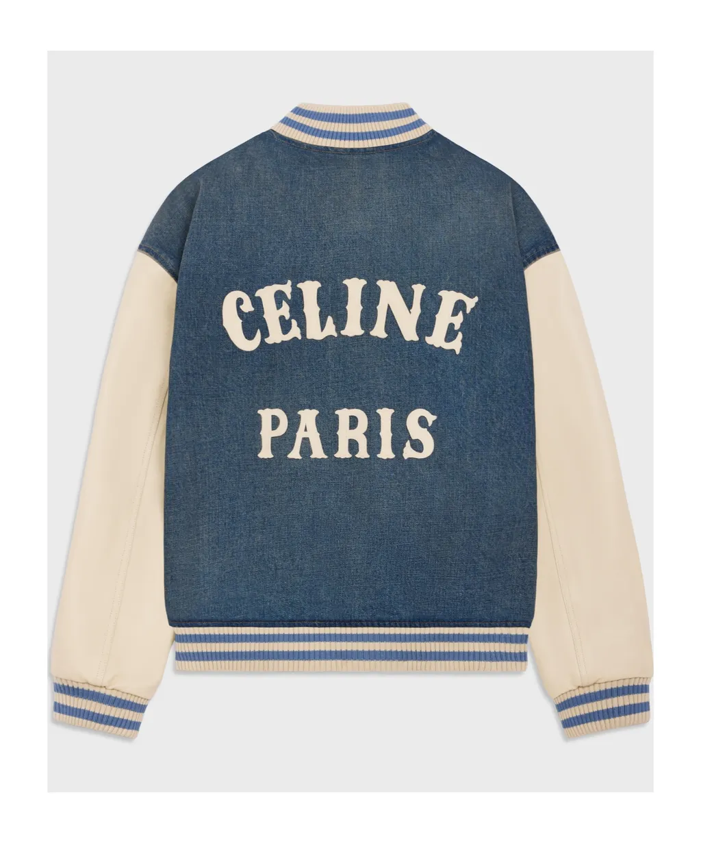 Loose Triomphe Teddy In Trail Wash Denim