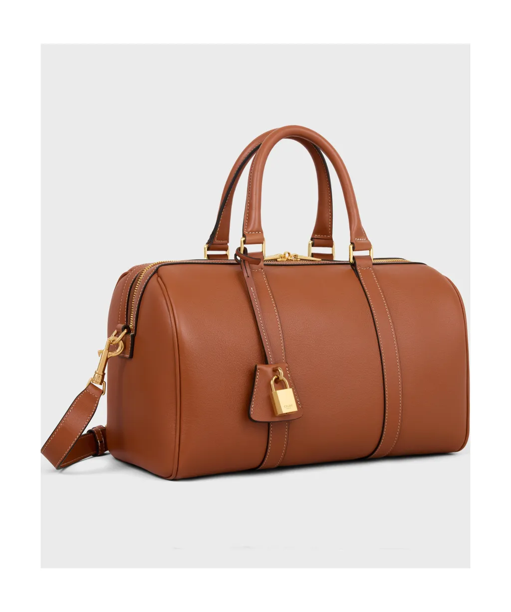 Large Boston In Supple Grained Calfskin