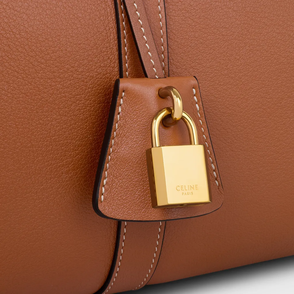 Large Boston In Supple Grained Calfskin
