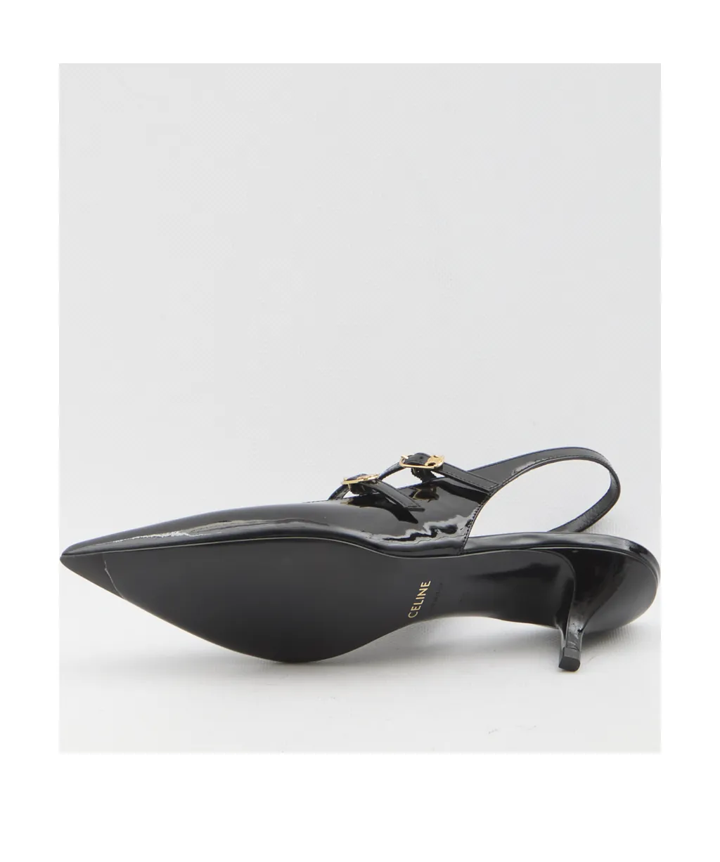 Judy Double Strap Mary Jane Slingback