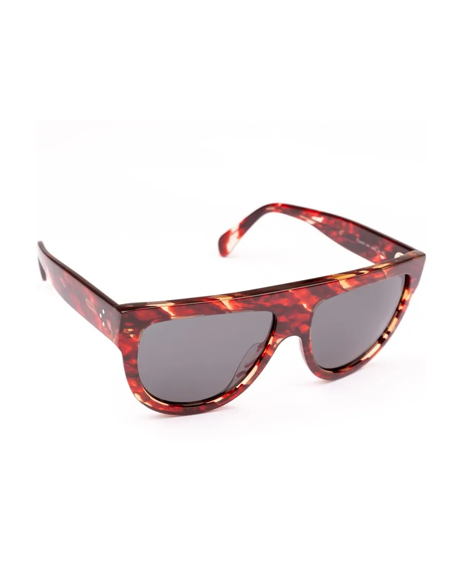 Red Pilot Sunglasses