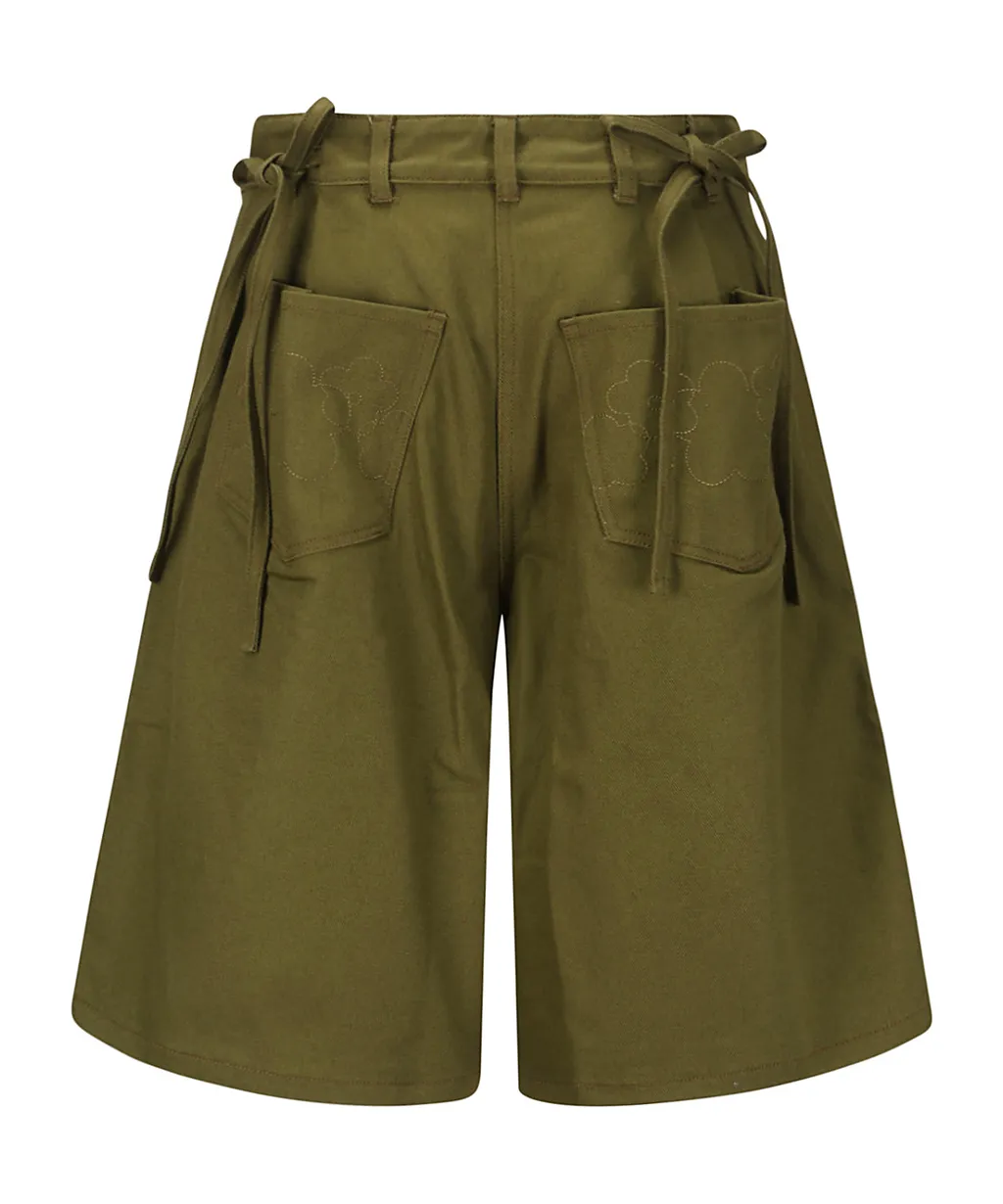 Bow-Detailing Shorts
