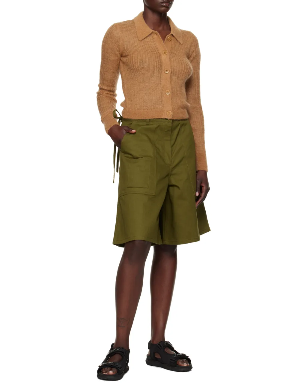 Bow-Detailing Shorts