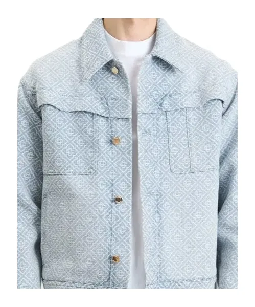 Long-Sleeved Denim Jacket