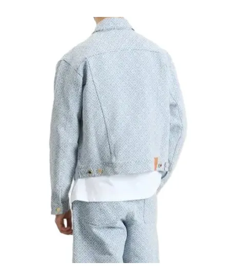 Long-Sleeved Denim Jacket