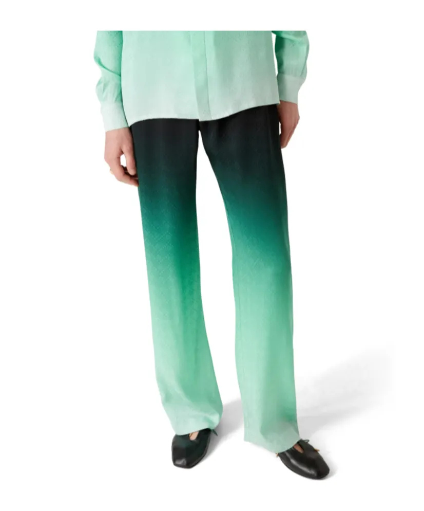 Gradient Jacquard Casual Pants