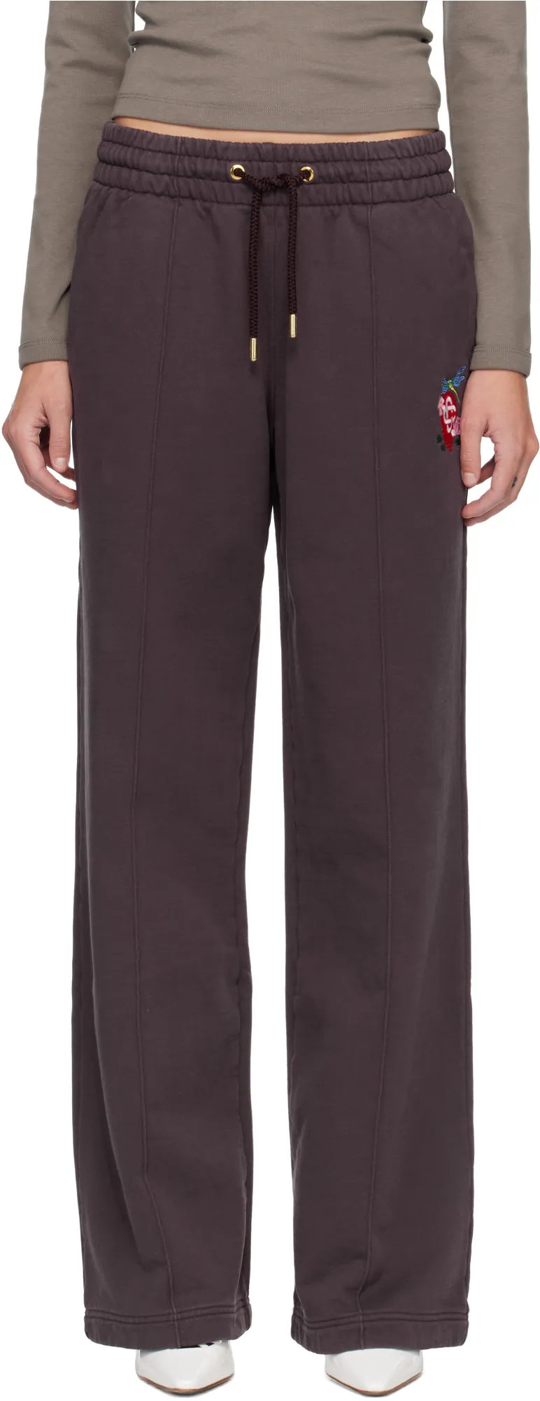 Logo Patch Trousers