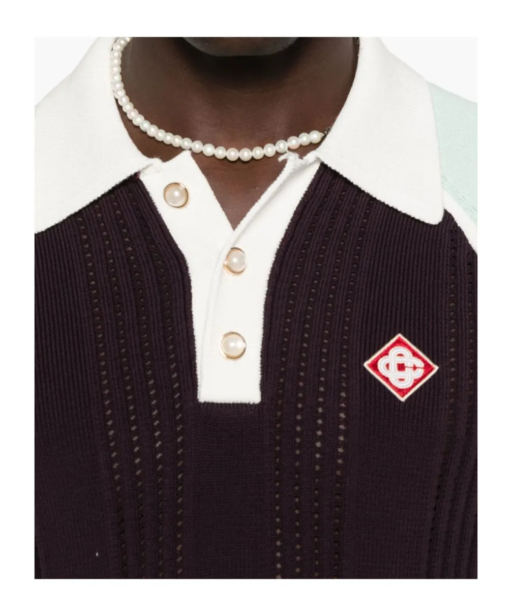 Tennis Long Sleeved Polo Shirt