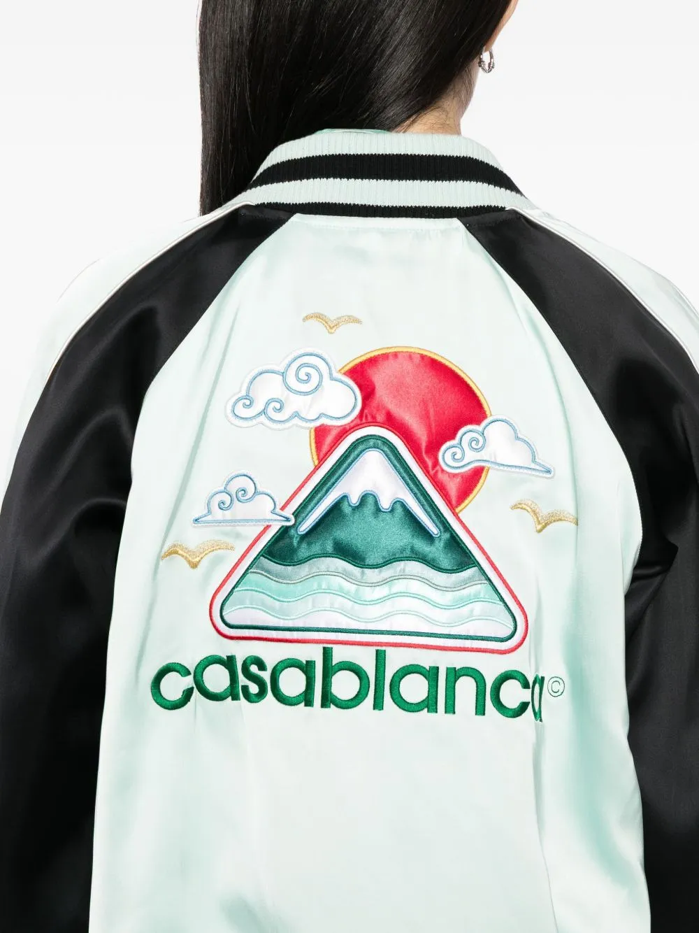 Logo Embroidered Casual Jacket