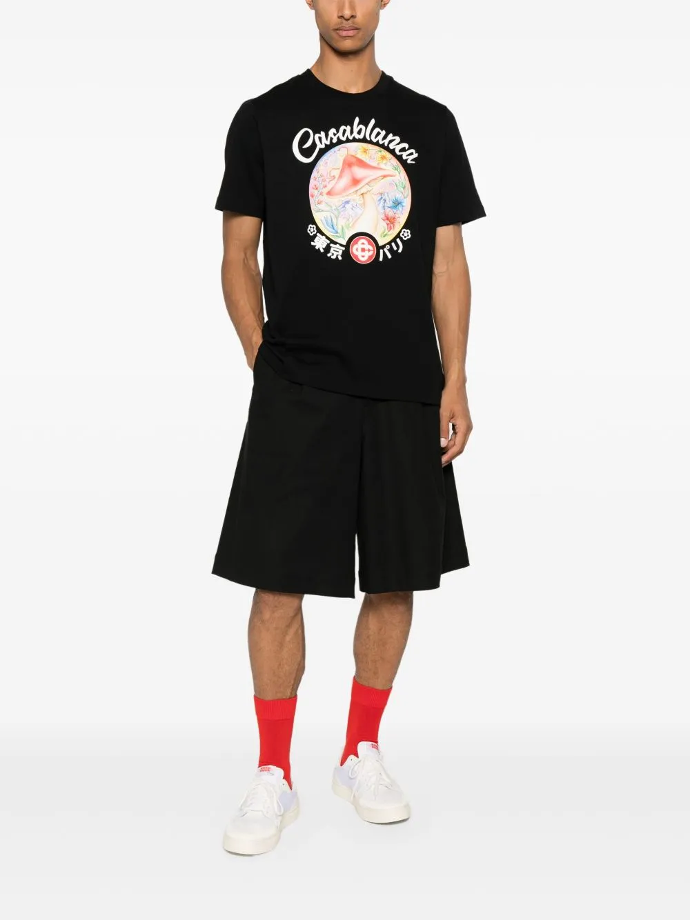 Printed Crew Neck T-Shirt