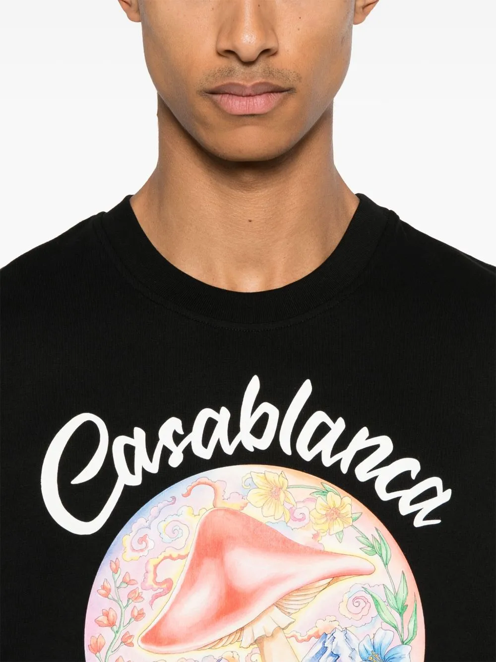 Printed Crew Neck T-Shirt