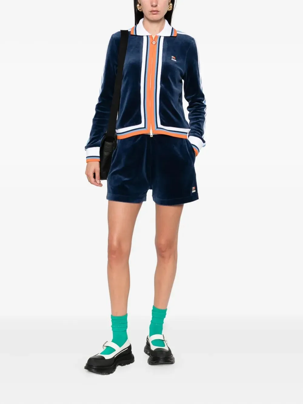 Stripe Detail Casual Jacket