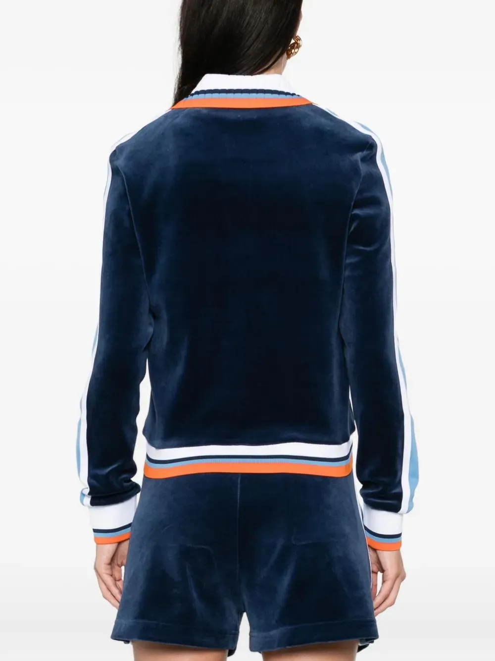 Stripe Detail Casual Jacket