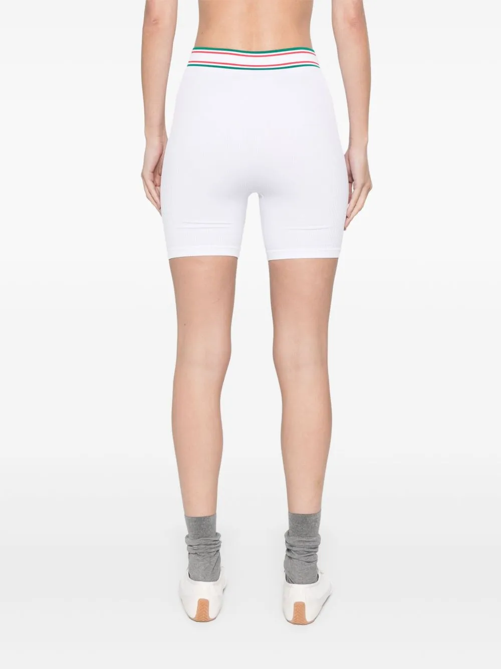 Seamless Logo Patch Sports Shorts