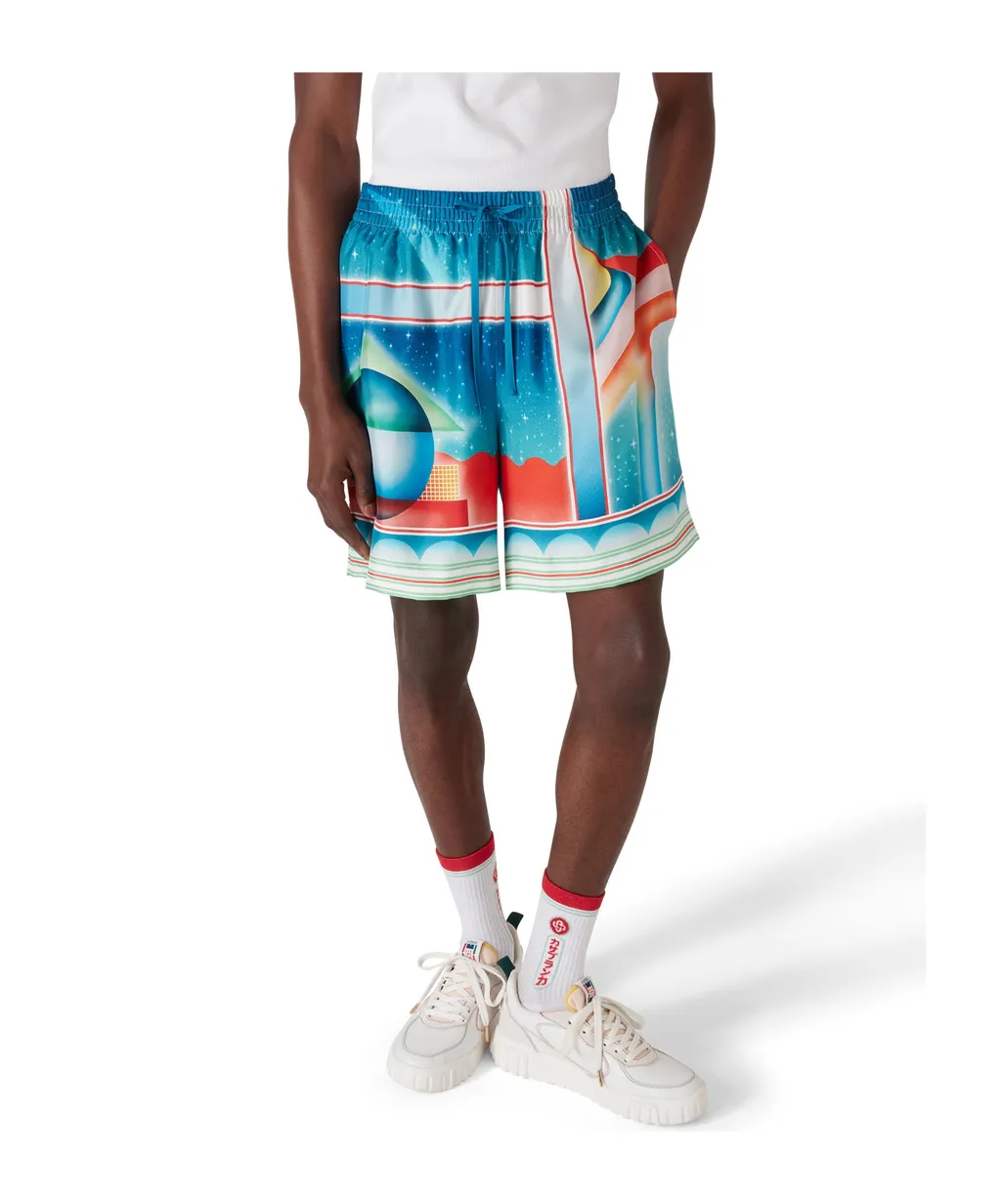Drawstring Waist Shorts