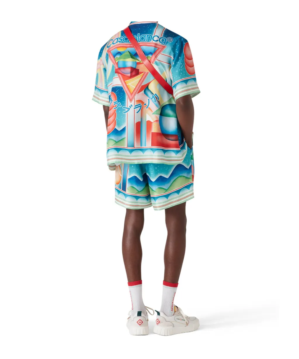 Drawstring Waist Shorts