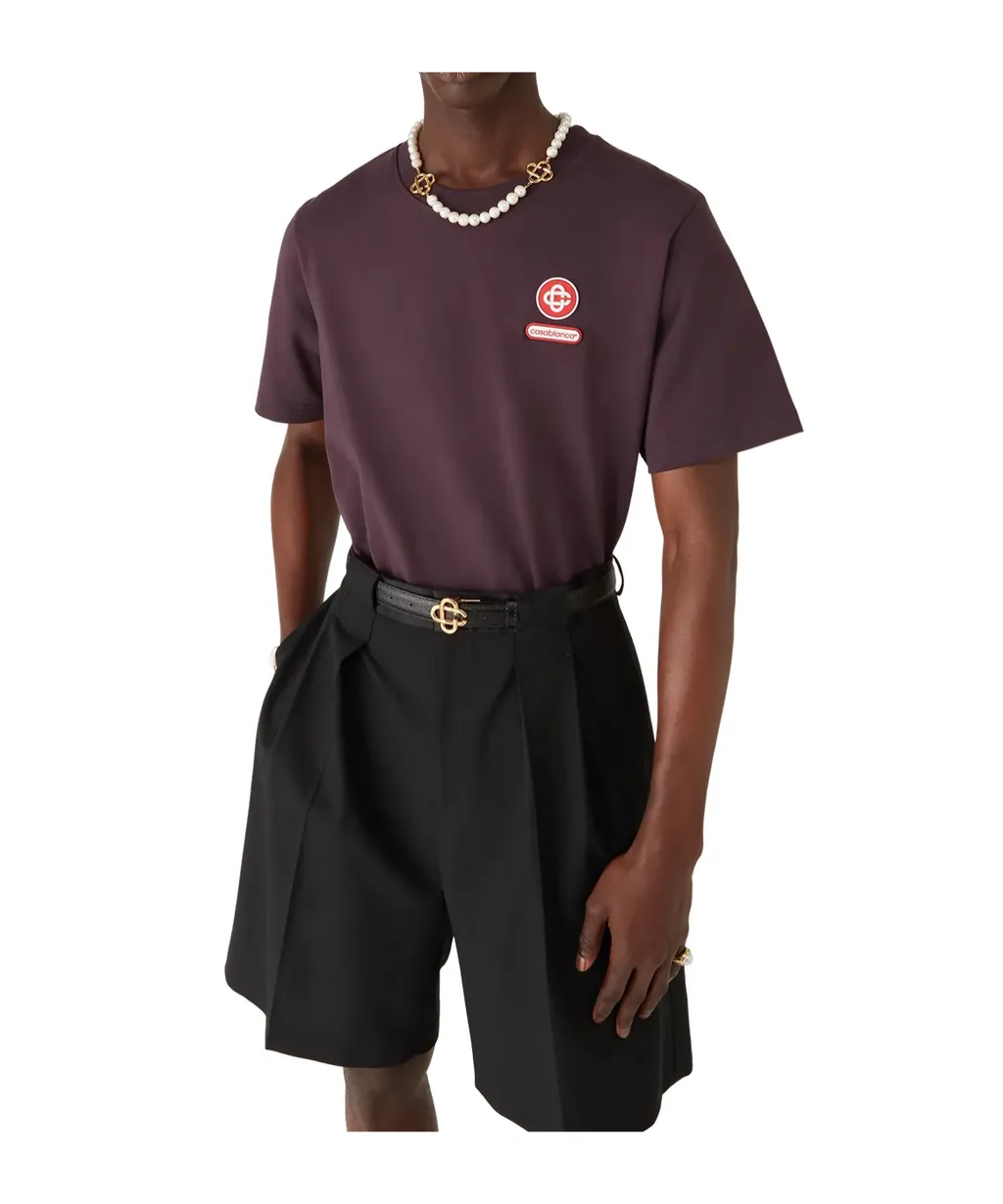 Logo Patch Short Sleeve T-Shirt