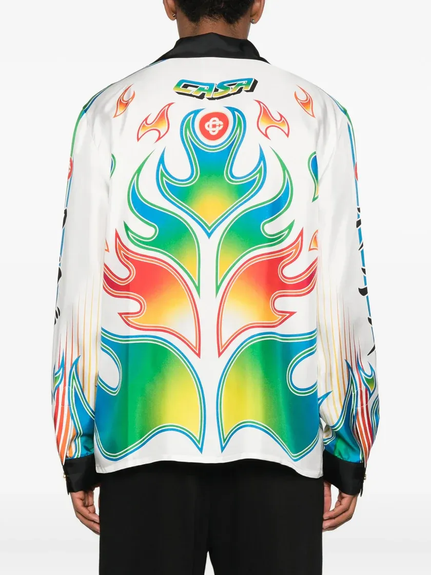 Printed Long-Sleeved Shirt