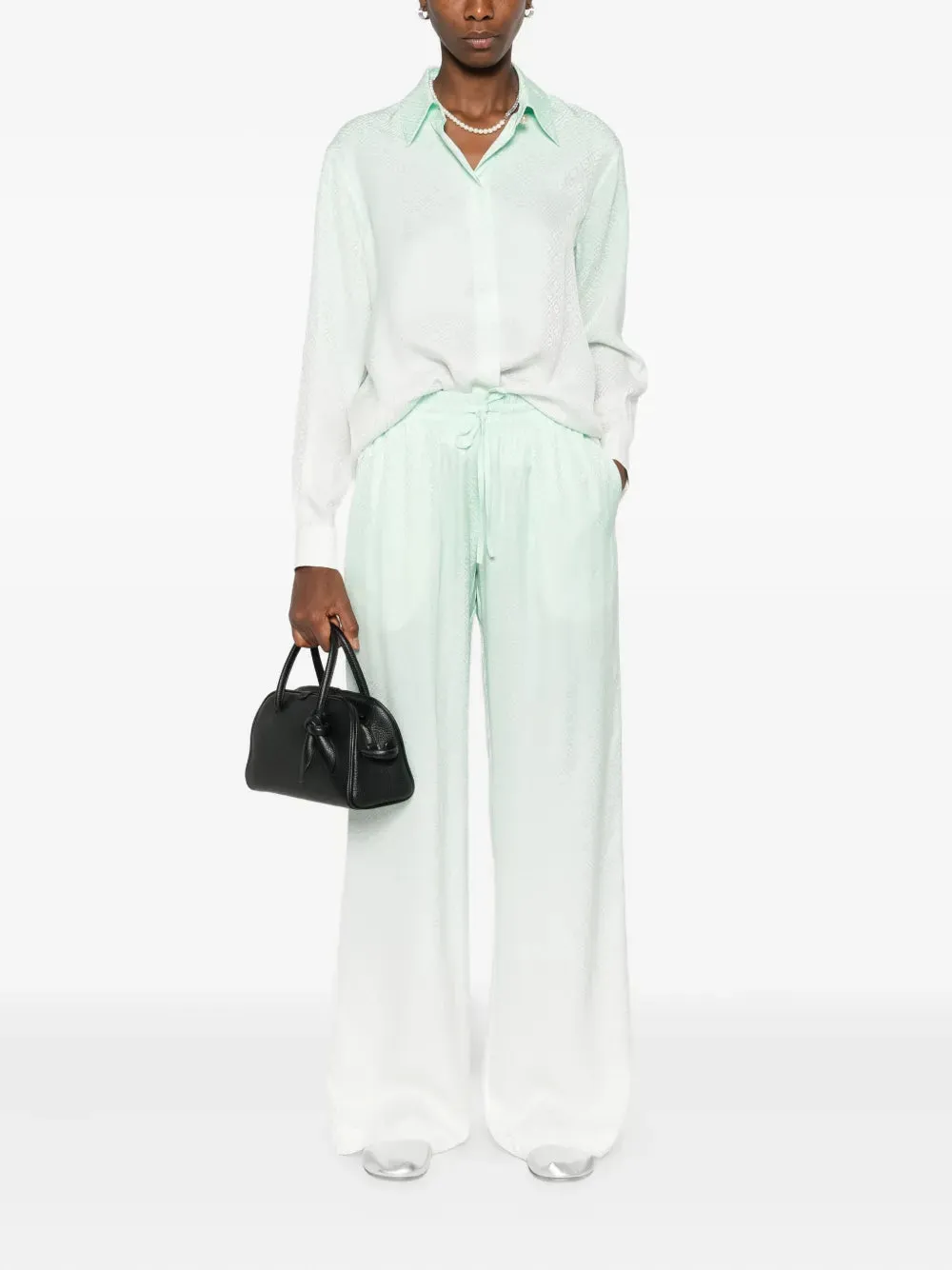 Monogram Jacquard Trousers