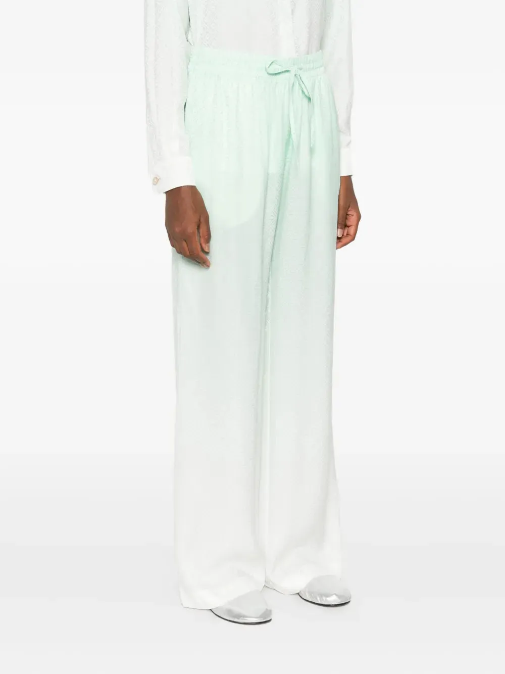 Monogram Jacquard Trousers