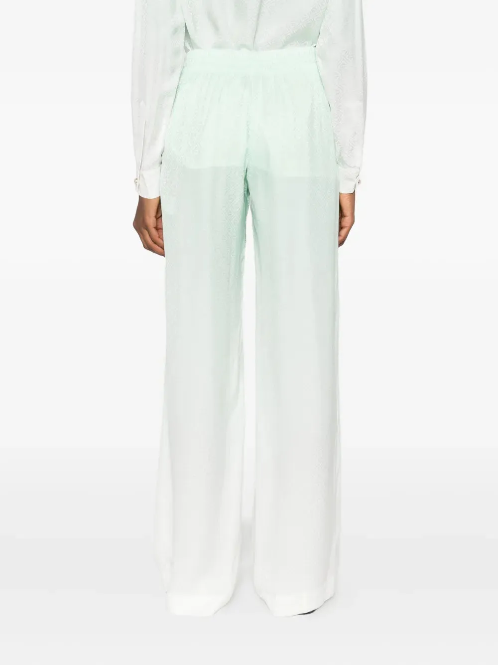 Monogram Jacquard Trousers