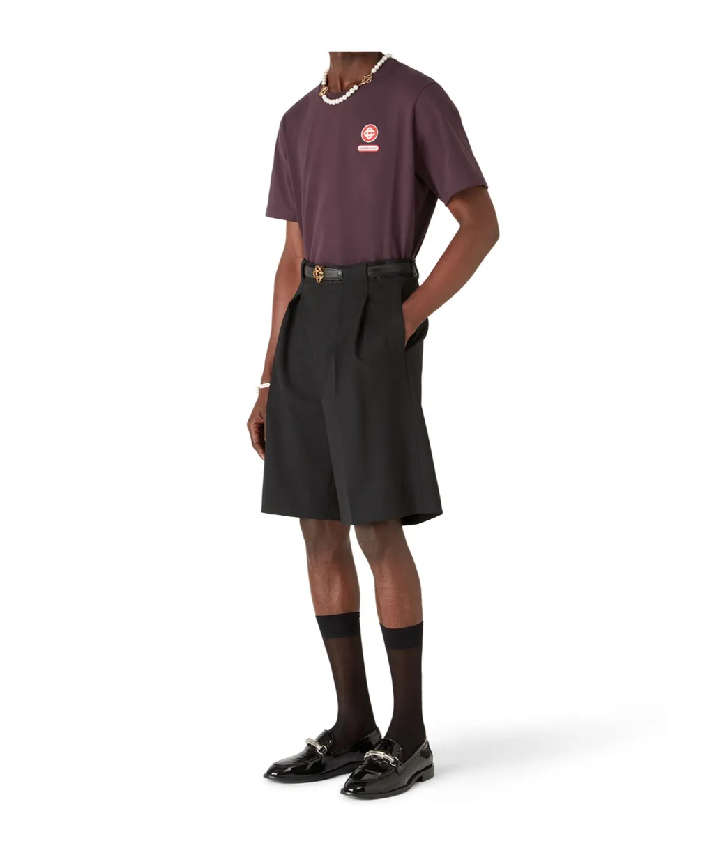 Logo Patch Short Sleeve T-Shirt