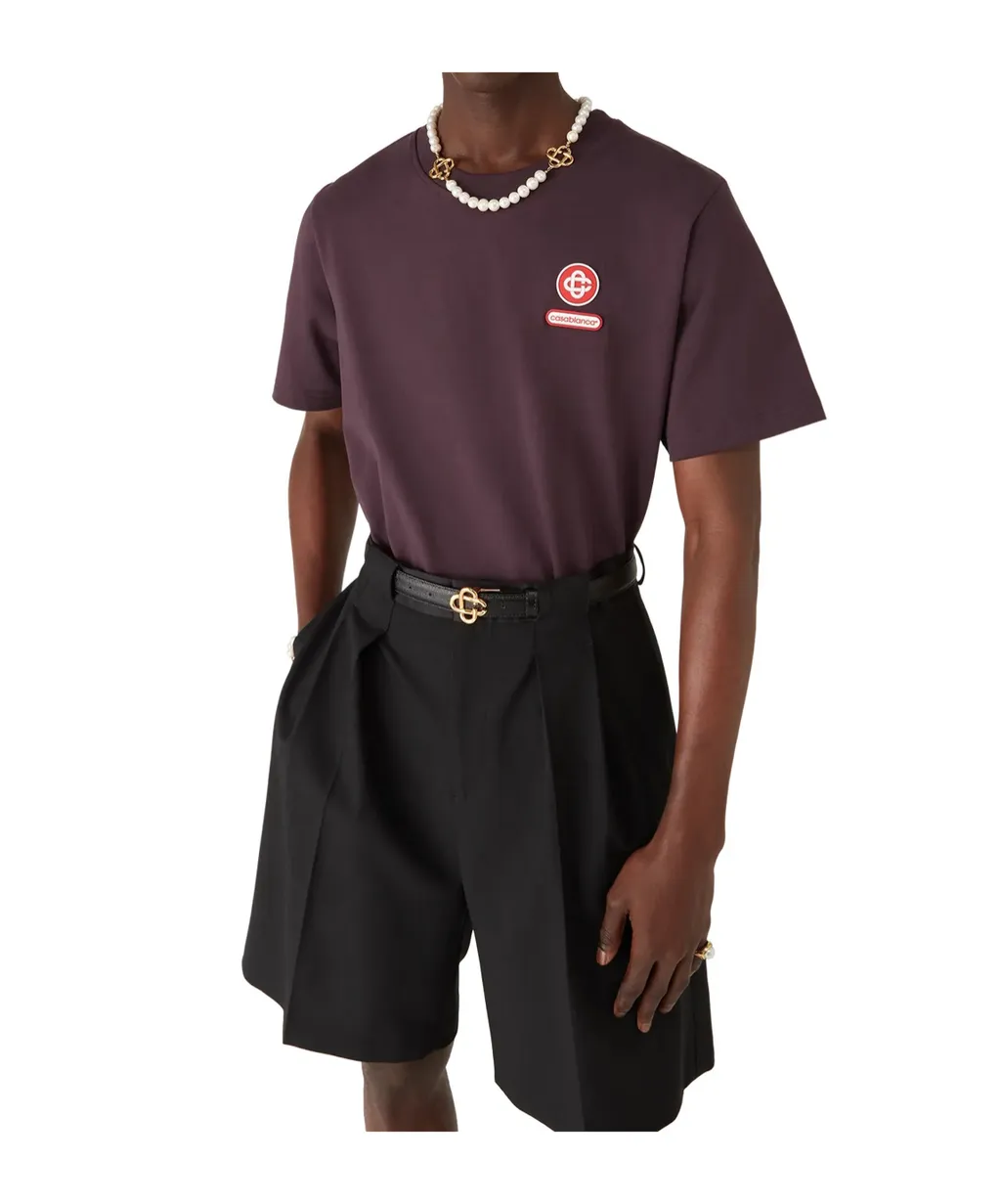 Logo Patch Short Sleeve T-Shirt