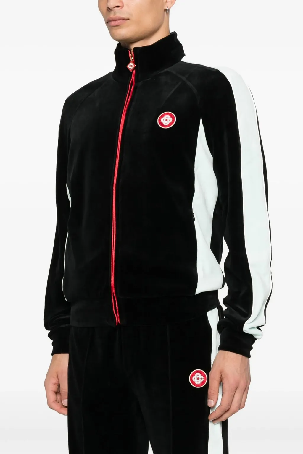 Logo Patch Track Jacket