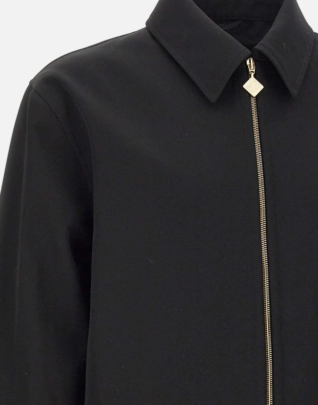 Logo Zip-Up Casual Jacket