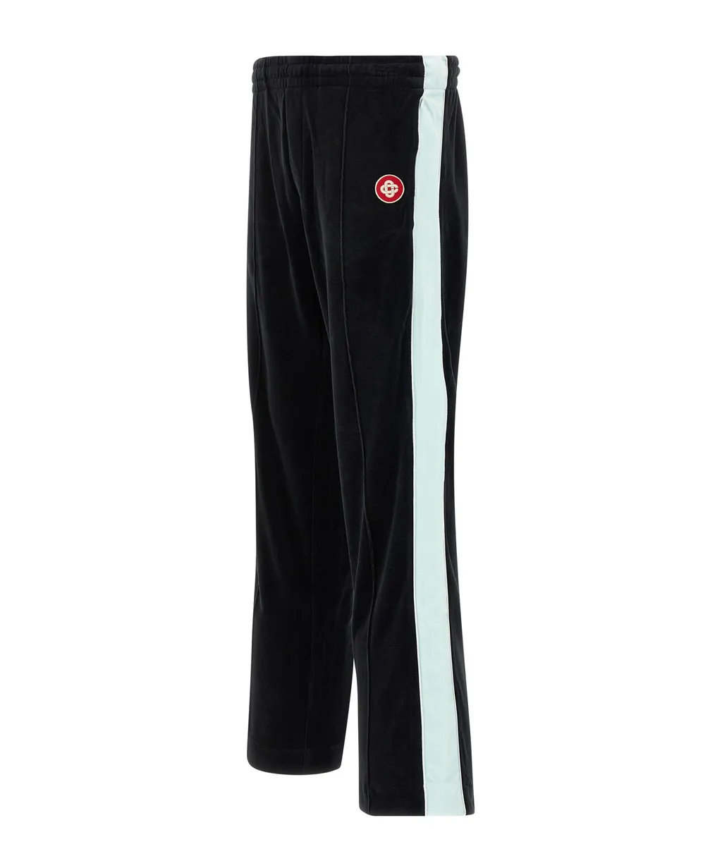 Logo Patch Casual Pants