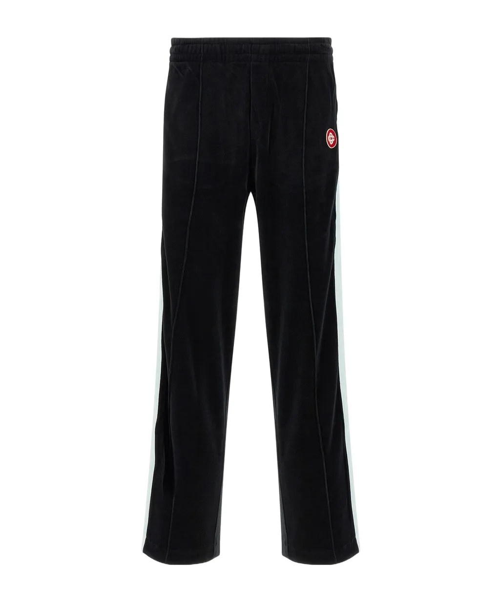 Logo Patch Casual Pants