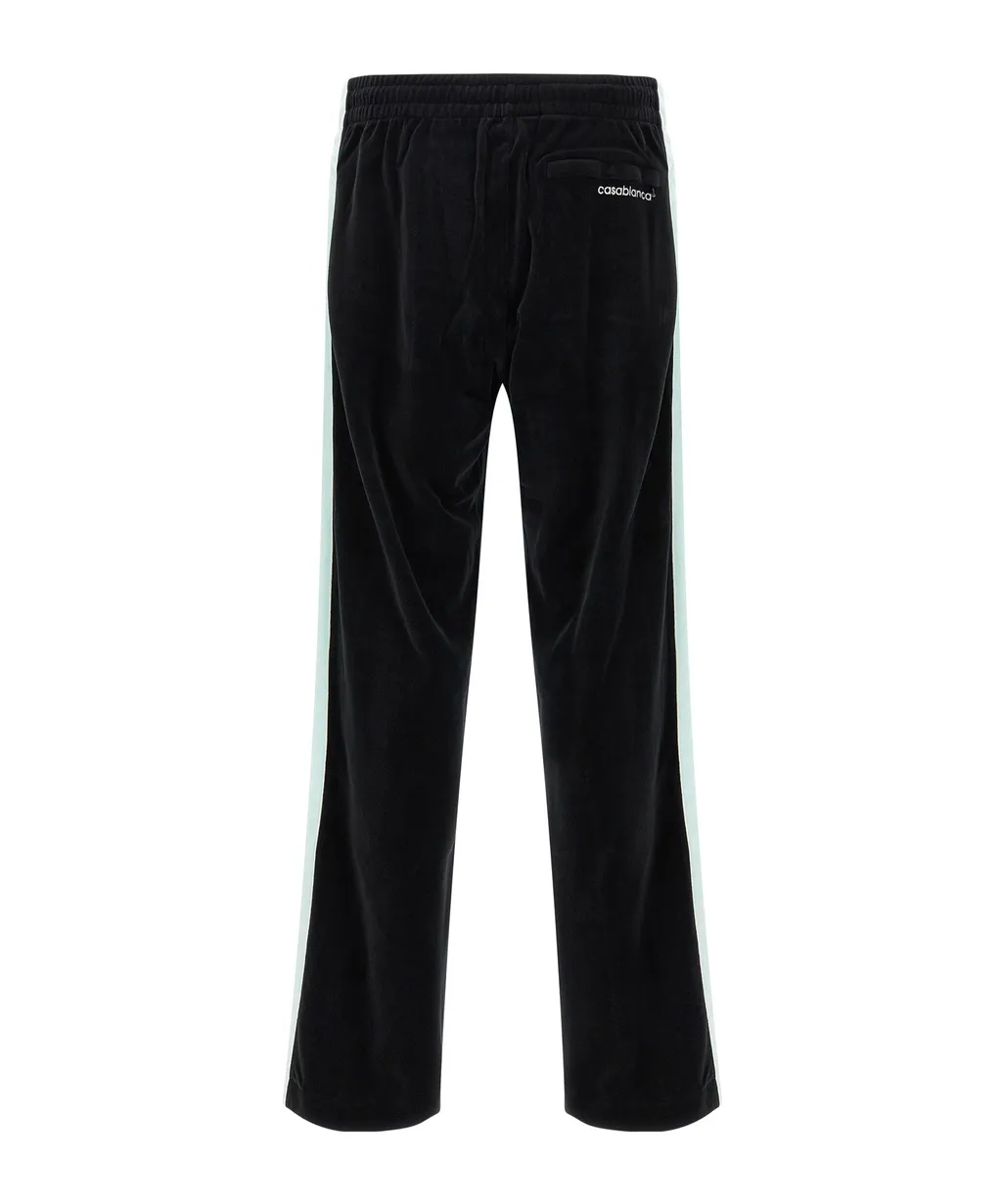 Logo Patch Casual Pants