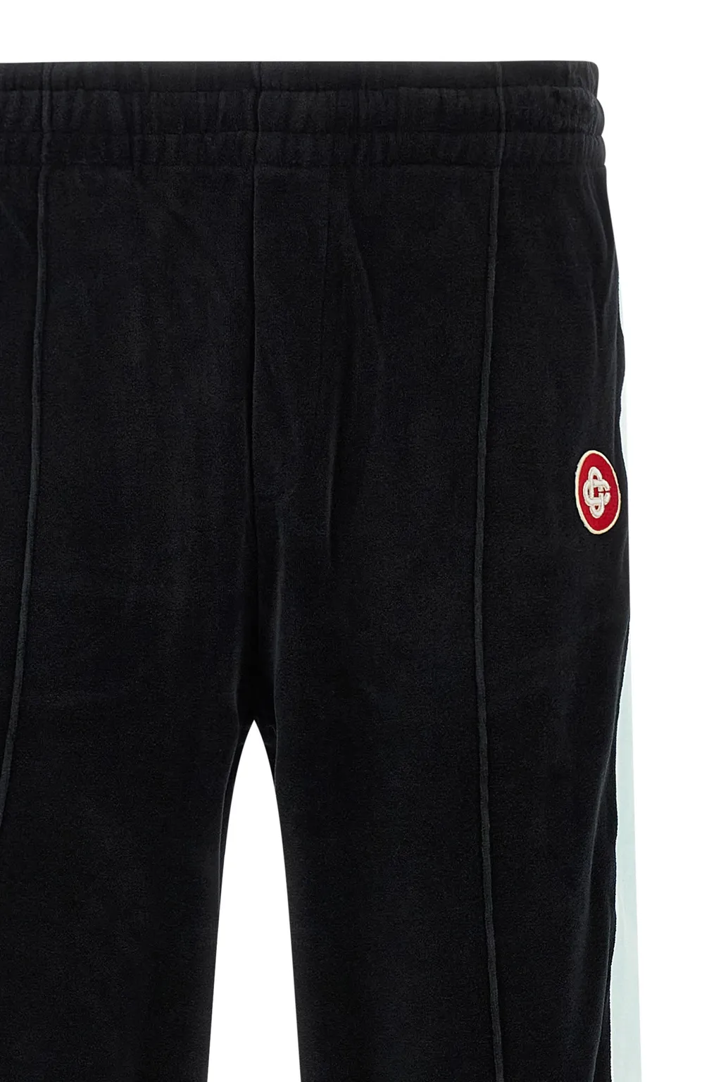Logo Patch Casual Pants